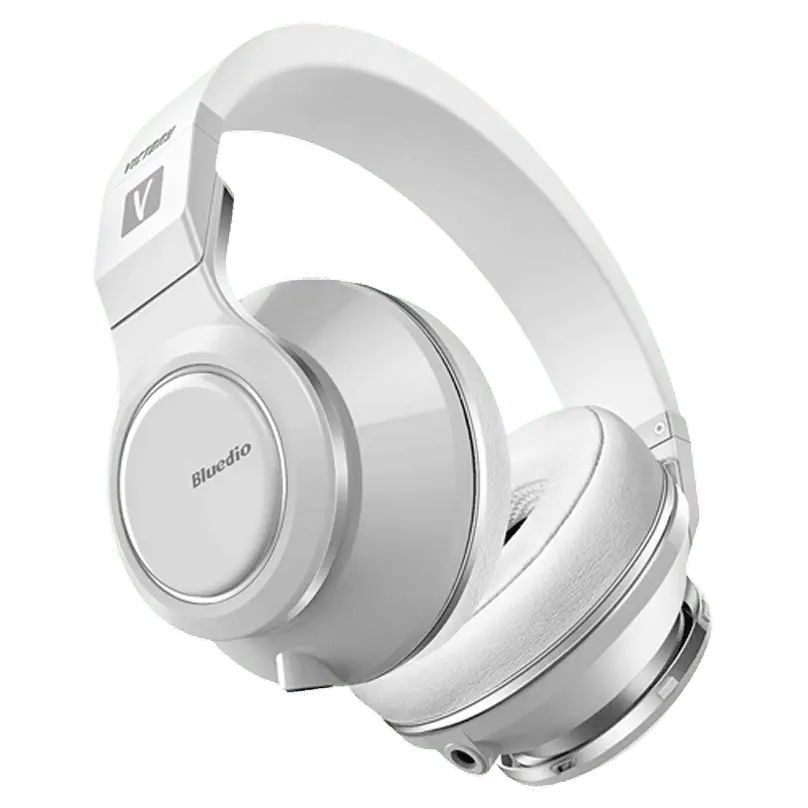 Kablosuz Kulak Üstü Bluetooth Kulaklık – Beyaz