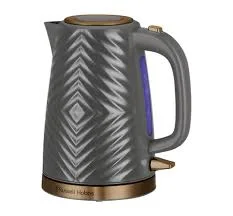 Russell Hobbs 26382 1.7 Litre Groove Kettle Grey