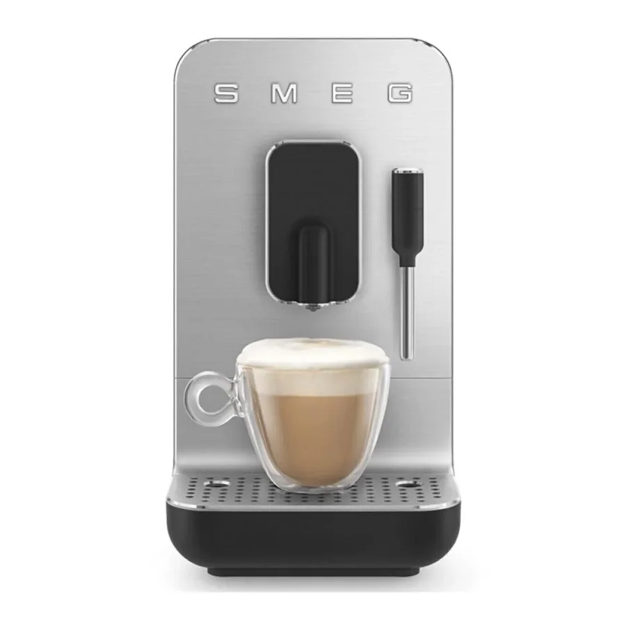 Smeg BCC12BLMEU Bean Cup Espresso Automatic Coffee Machine