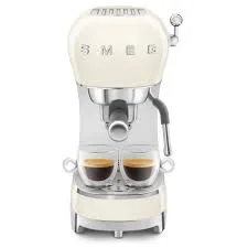 Smeg ECF02CREU Espresso Manual Coffee Machine - Cream