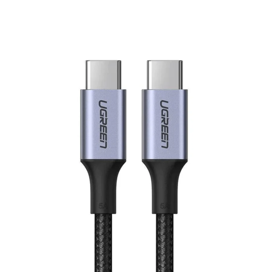 Ugreen US316 USB-C to USB-C Cable PD Fast Charging 1m 100W Cable - Black 70427B