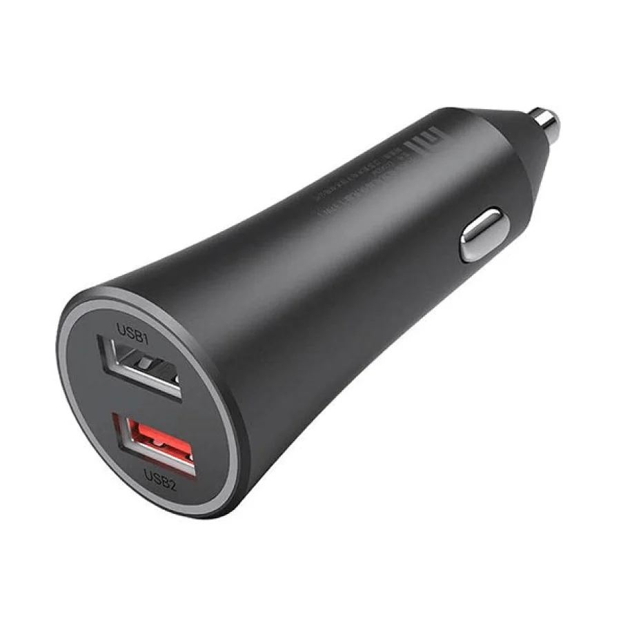 Xiaomi Mi 37W Dual-Port Car Charger Black