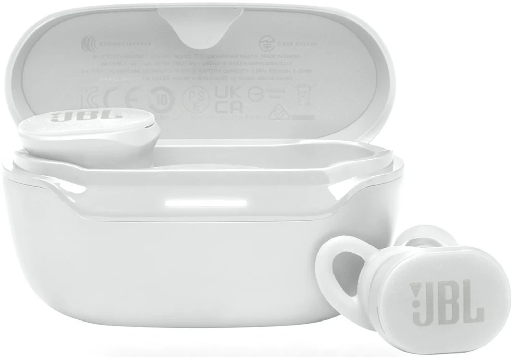 JBL Endurance Race 2 TWS Bluetooth In-Ear Headphones White - JB.JBLENDURANCE2WHT