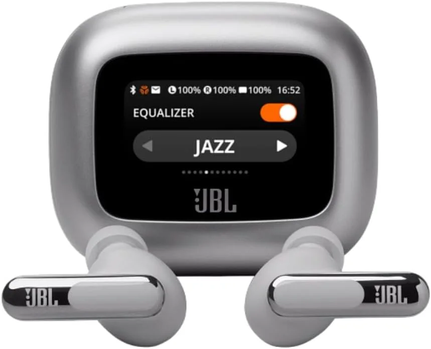 JBL Live Flex 3 In-Ear Bluetooth Headphones Silver - JB.JBLLIVEFLEX3SIL