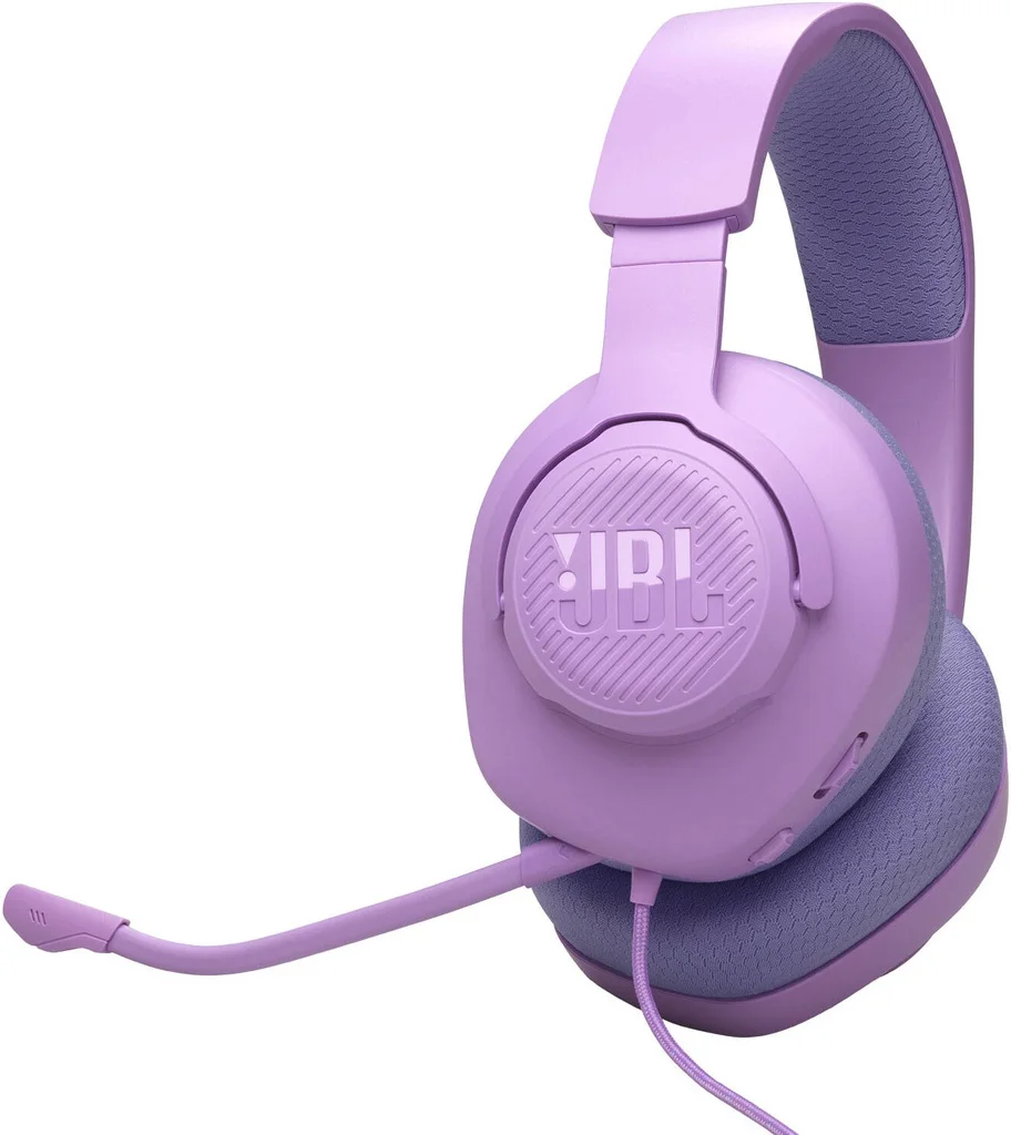 JBL Quantum 100M2 Wired Gaming Headset Purple - JB.JBLQTUM100M2PUR