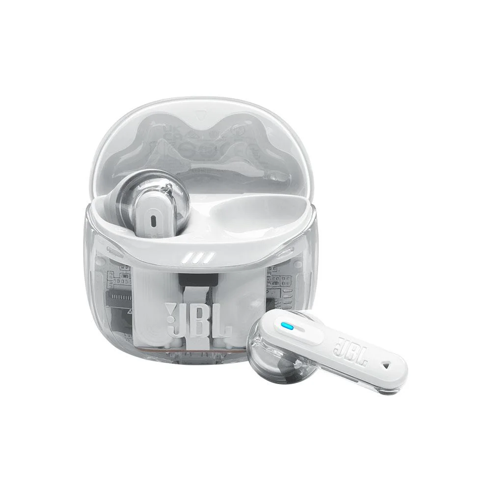 JBL Tune FLEX 2 NC In-Ear TWS Earbuds, Ghost White - JB.JBLTFLEX2GWHT