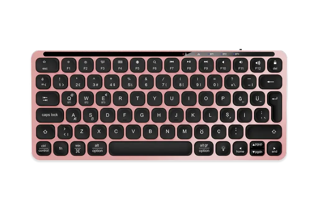 Monster Pusat Business Pro Mini Keyboard - Rose Gold