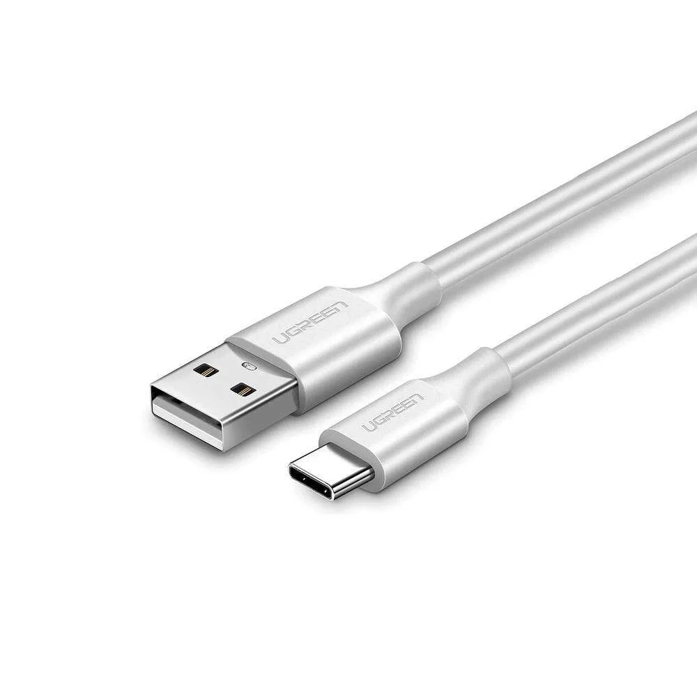 Ugreen USB to USB C fast charging cable 2 white