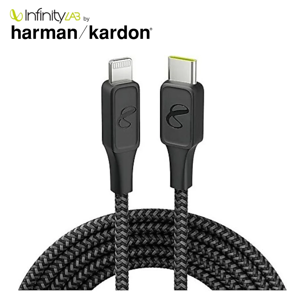 Infinity Lab InstantConnect Cable USB-C Lightning, Black 1.5M