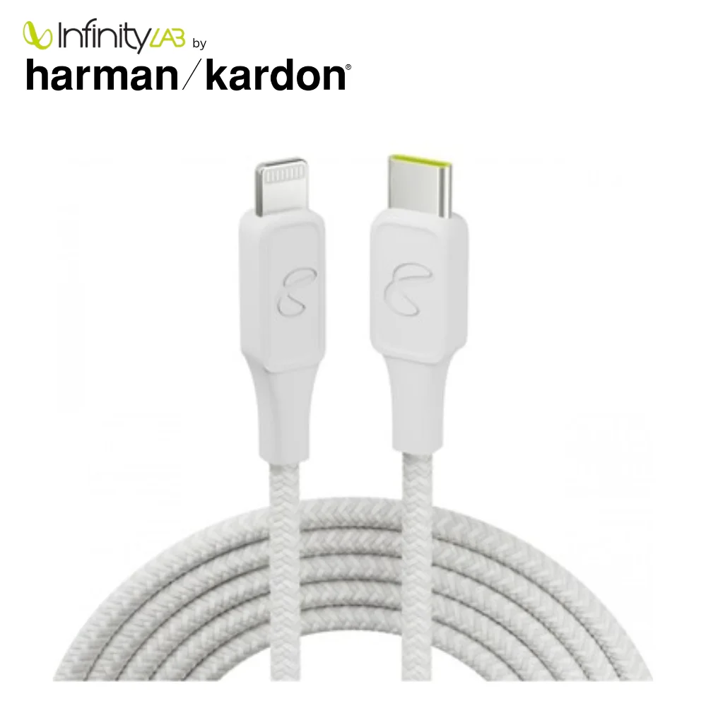 Infinity Lab InstantConnect Cable USB-C USB-C 100W 1.5M, White