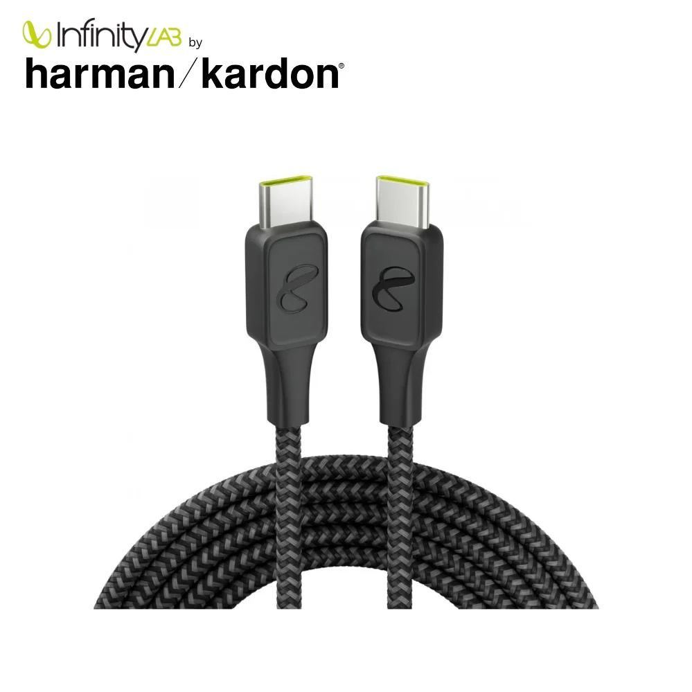 Infinity Lab InstantConnect Cable USB-C USB-C 100W 1.5M, Black