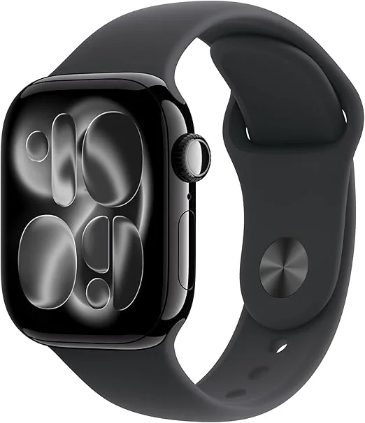 Apple Watch Series 11 GPS 42mm Jet Black Aluminium Black Sport Band M/L MEQU4 - MEQT4