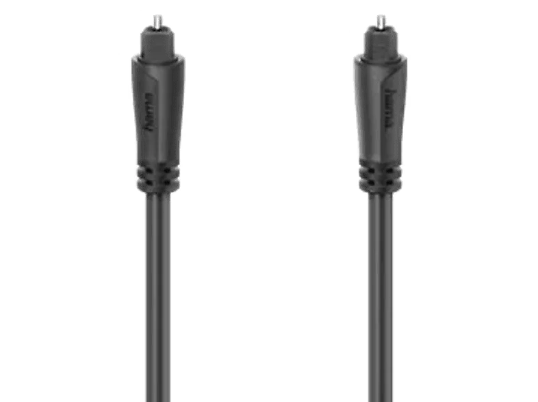 HAMA Optical Fiber Cable, ODT Plug 3m Black - HM.205135