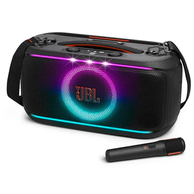 JBL PartyBox On The Go 2 – Portable Speaker - with Carrying Strap and Wireless Microphone JB.JBLPARTYBOXOTG2BEP