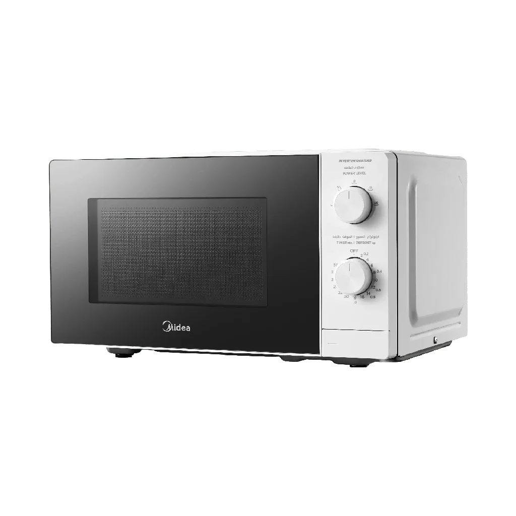 Midea Microwave 20L White Inverter - MM7P012MZ-WH