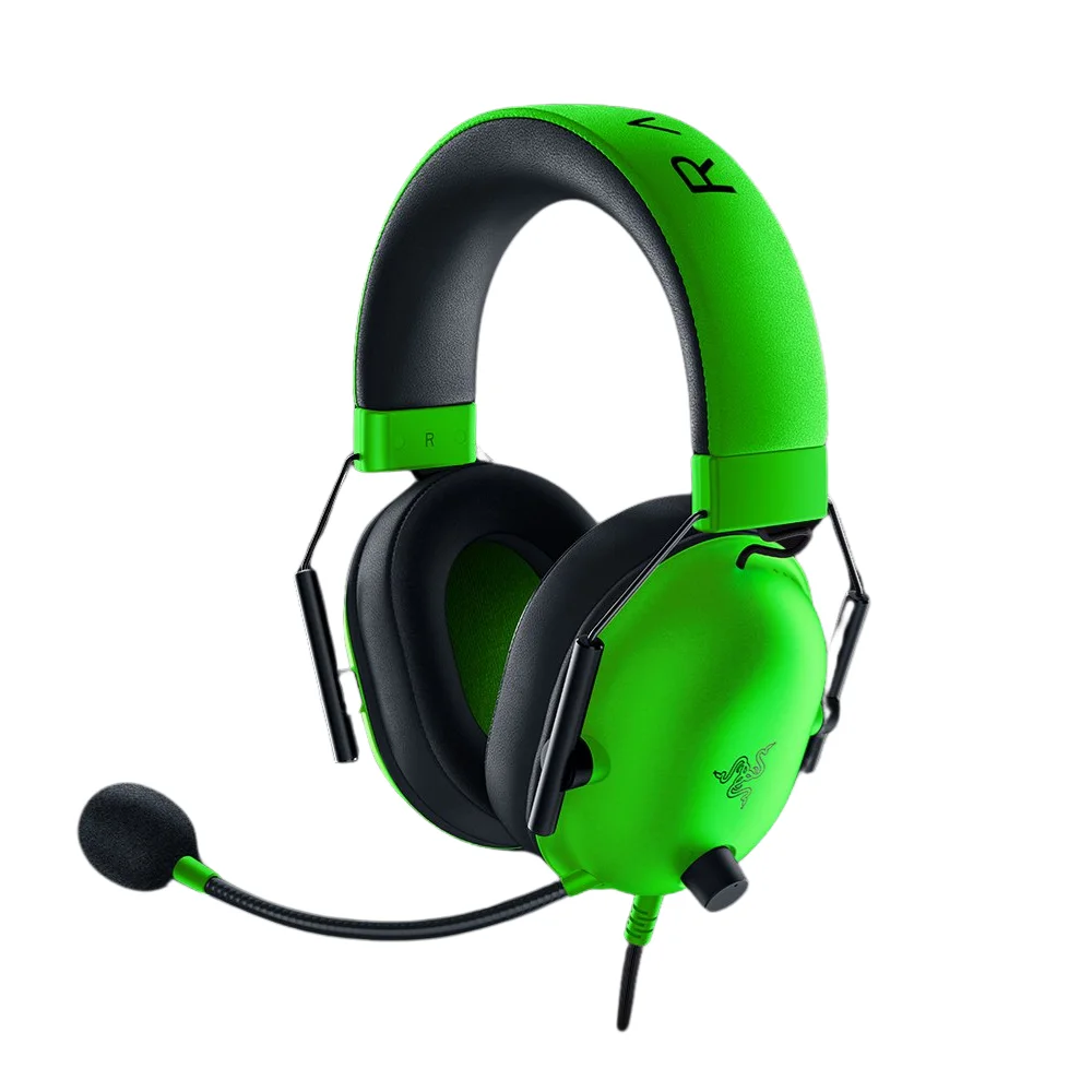 Razer BlackShark V2 X - Premium Esports Gaming Headset - Green (RZ04-03240600-R3M1)