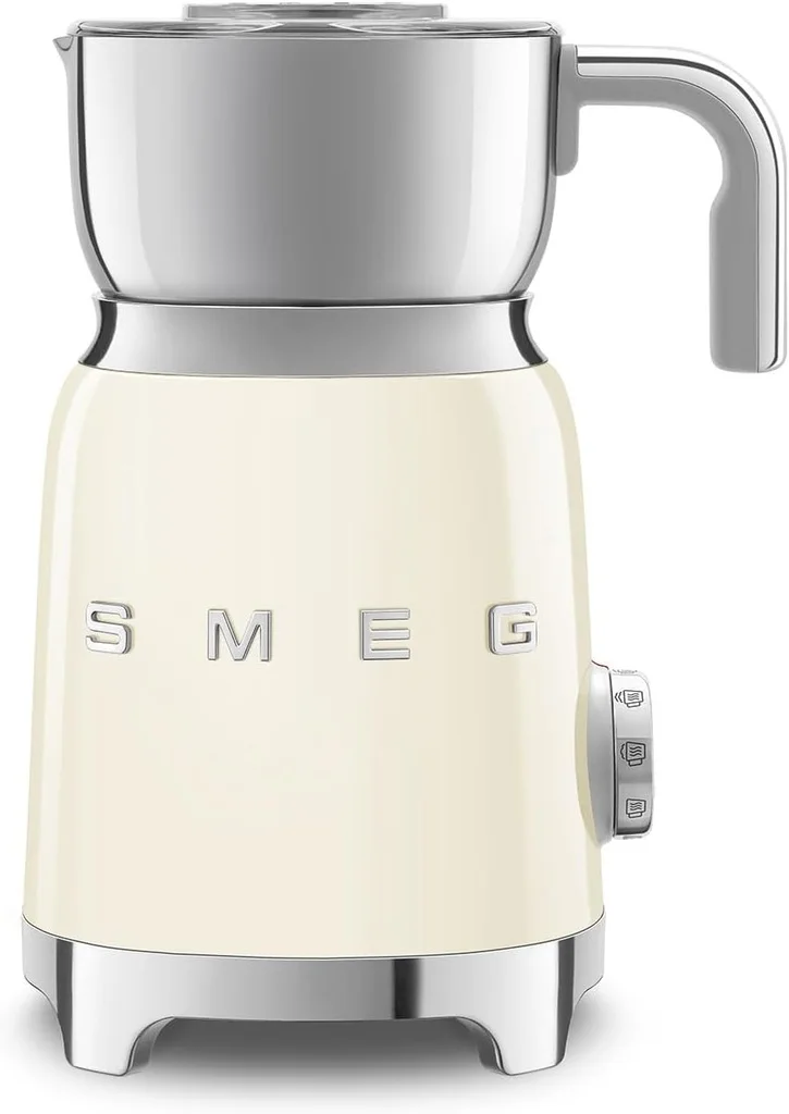 Smeg MFF11CR Retro Style Automatic Milk Frother – Cream