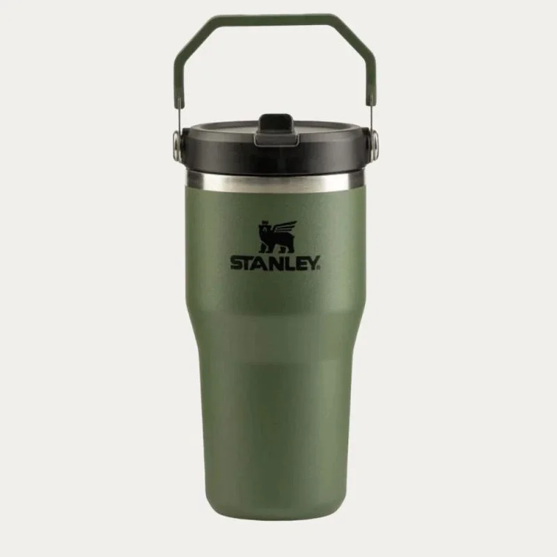 Stanley IceFlow Flip Straw Tumbler | 0.6L/20oz Dried Pine (10-12044-051)
