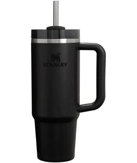 Stanley Quencher H2.O FlowState Tumbler Pipetli Termos 30oz Black 10-10827-947