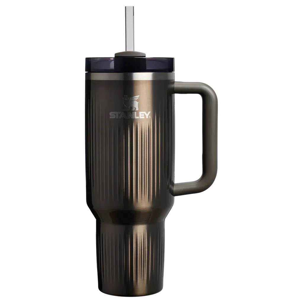 Stanley Quencher H2.O Fluted Tumbler 1.18lt Cream Gloss - 10-13002-015