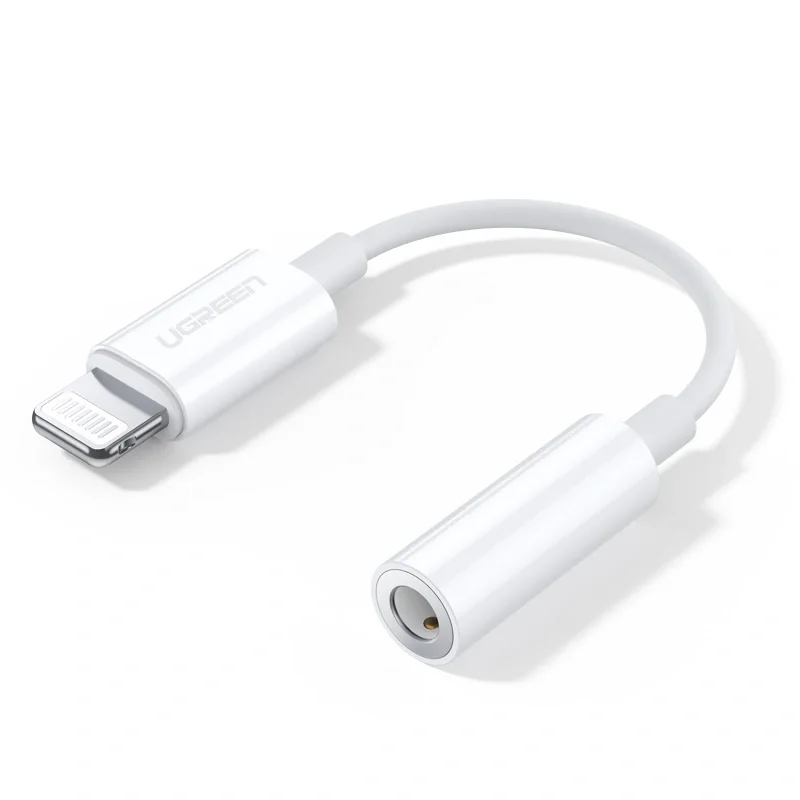 Ugreen Lightning To 3.5mm Audio Adapter White US212-30759