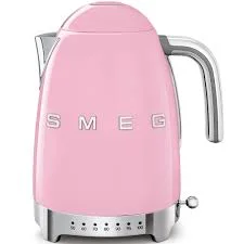 Smeg 50's Style Variable Temperature 1,7Lt. Kettle, Pink- KLF04PK