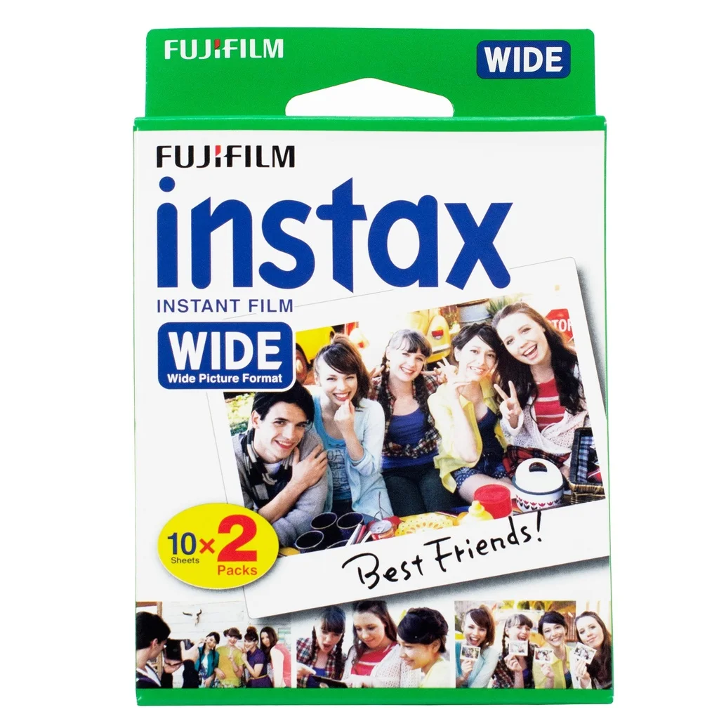 Fujifilm Instax Wide Colour Film (20 Sheets)