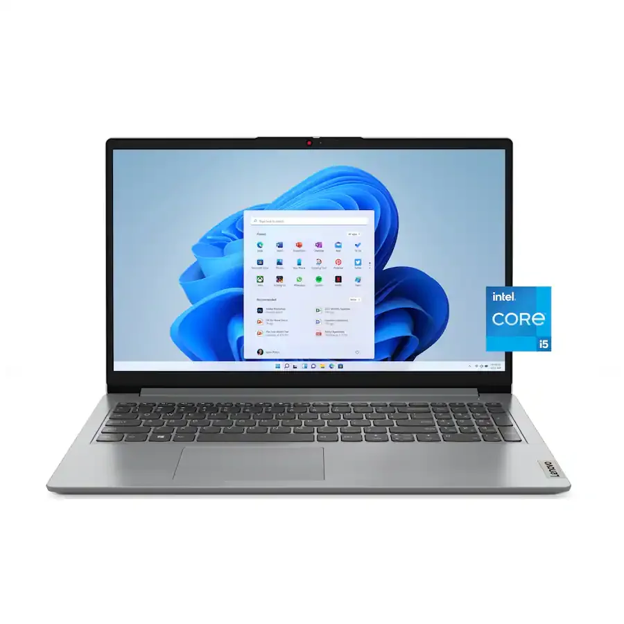 Lenovo - IdeaPad 1 15.6" Full HD Laptop- Intel Core i5-1335U - 16GB Memory - 256GB SSD - Cloud Grey 15IRU7
