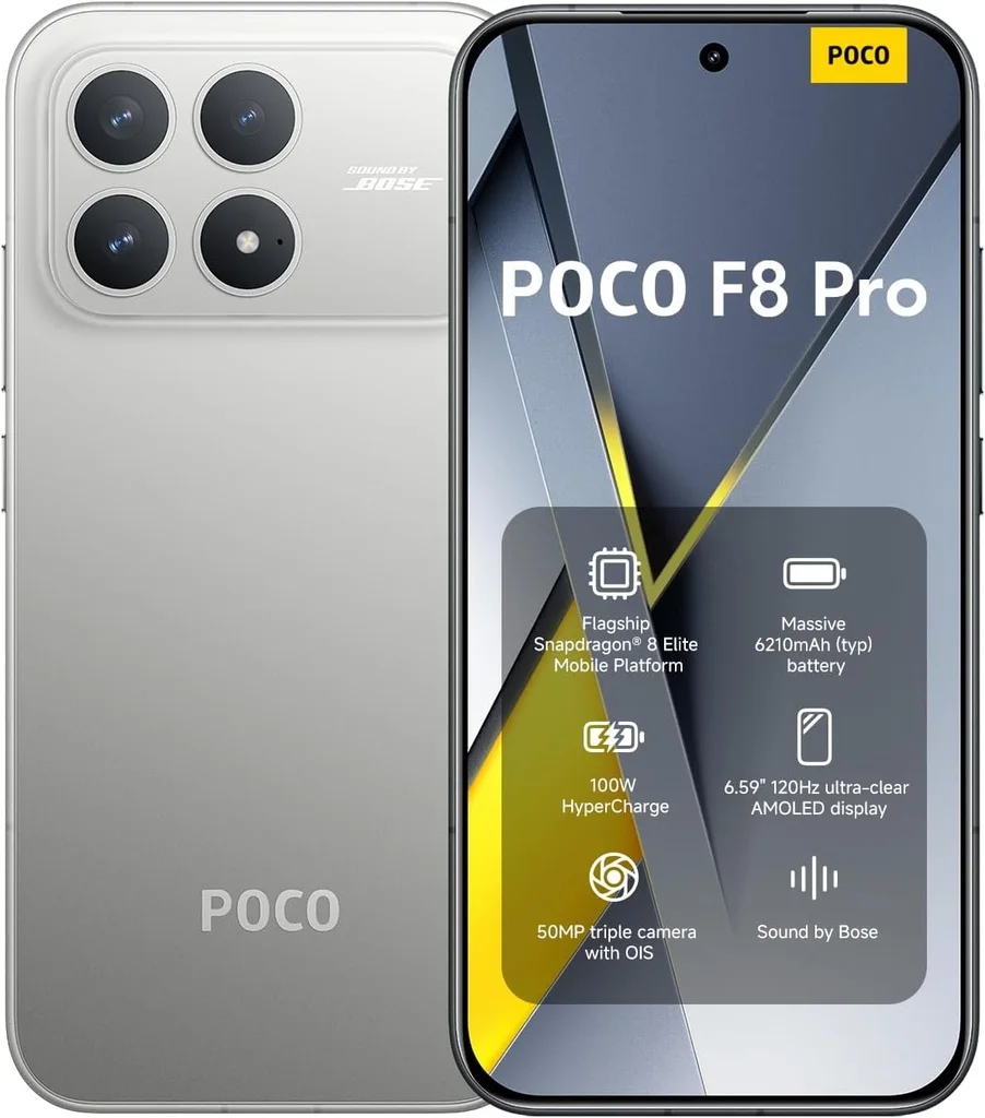 Xiaomi POCO F8 Pro 12/512 GB Silver