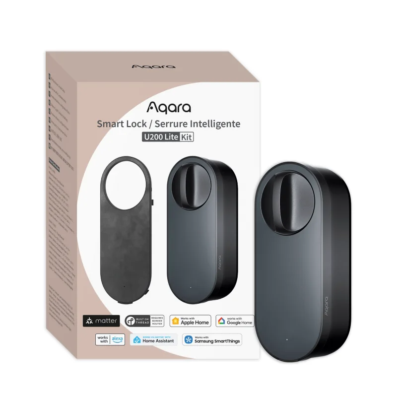 Aqara Smart Door Lock U200-Lite Black EL-D03D-S