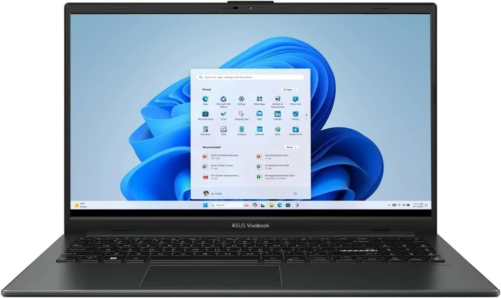 ASUS Vivobook Go 15.6” Laptop Intel i3-N305 8GB 256GB Windows 11 Home in S mode Cool Silver E1504GA-WS35