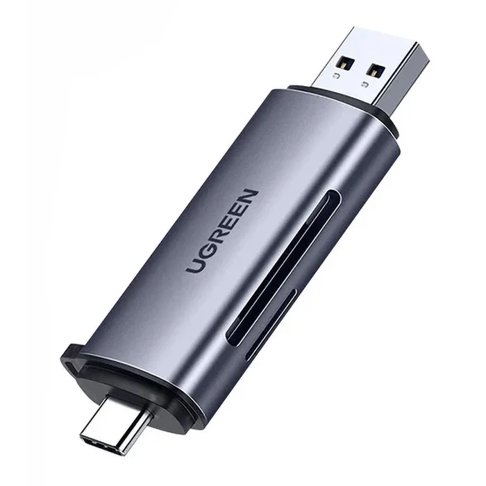 Ugreen SD / micro SD card reader for USB 3.0 / USB Type C 3.0 50706 Gray
