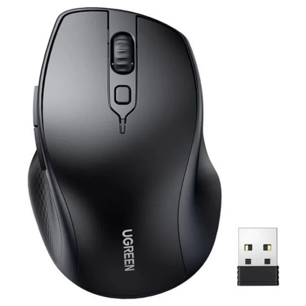 Ugreen Ergonomic Wireless Mouse Black MU101-90395