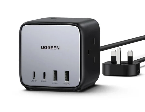 Ugreen 65W Power Strip DigiNest Cube GaN Extension USB C Plug 7-in-1 Port CD268-90906