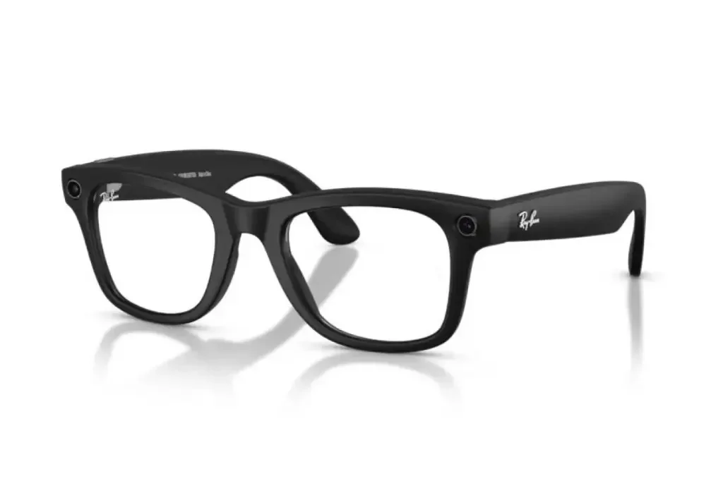 Ray-Ban Meta Wayfarer- Gen2 - F Matte Black - L Clear Blue-Violet Light Filter - RW4012 S53
