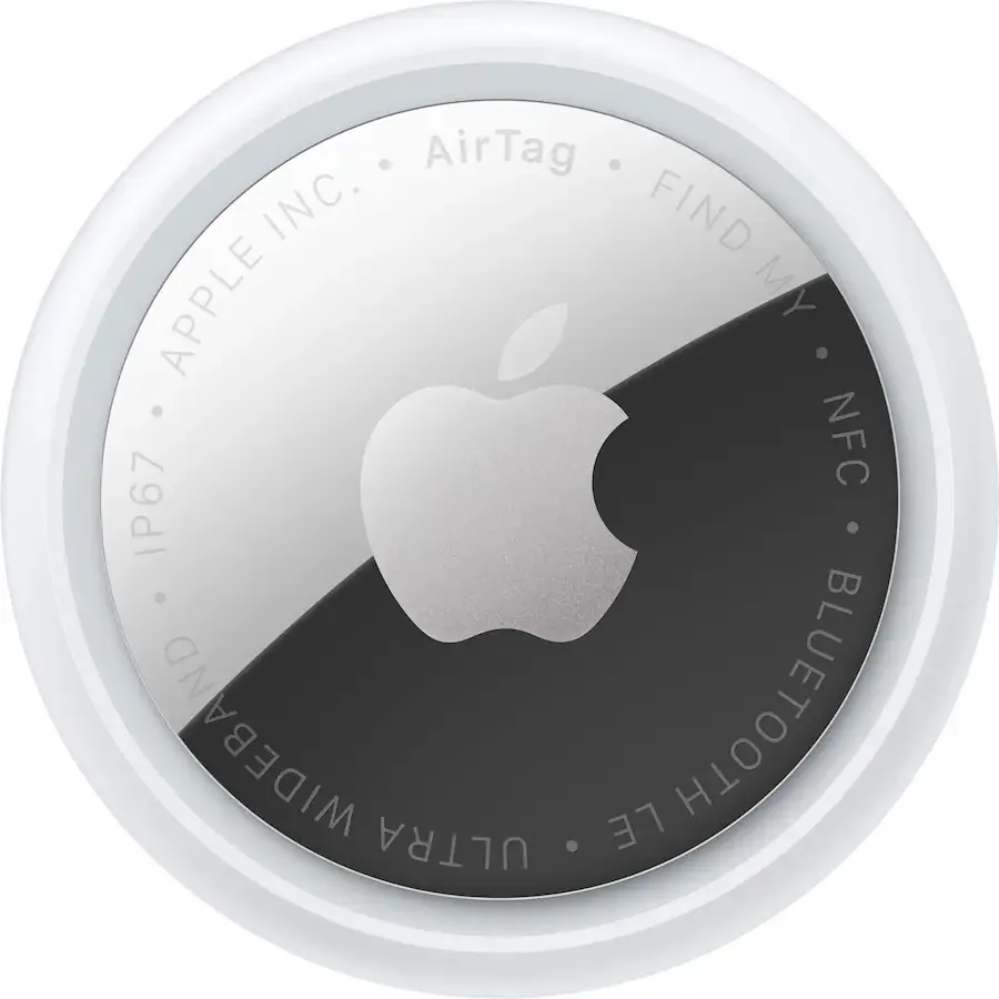 Apple - AirTag 1 pack (2nd generation) - MFE94 2026 - White