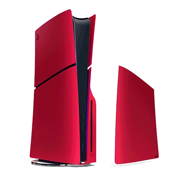 Sony PS5 Console Covers - Slim - Volcanic Red