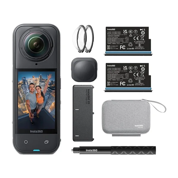 Insta360 X5 8K 360 Action Camera Essentials Bundle