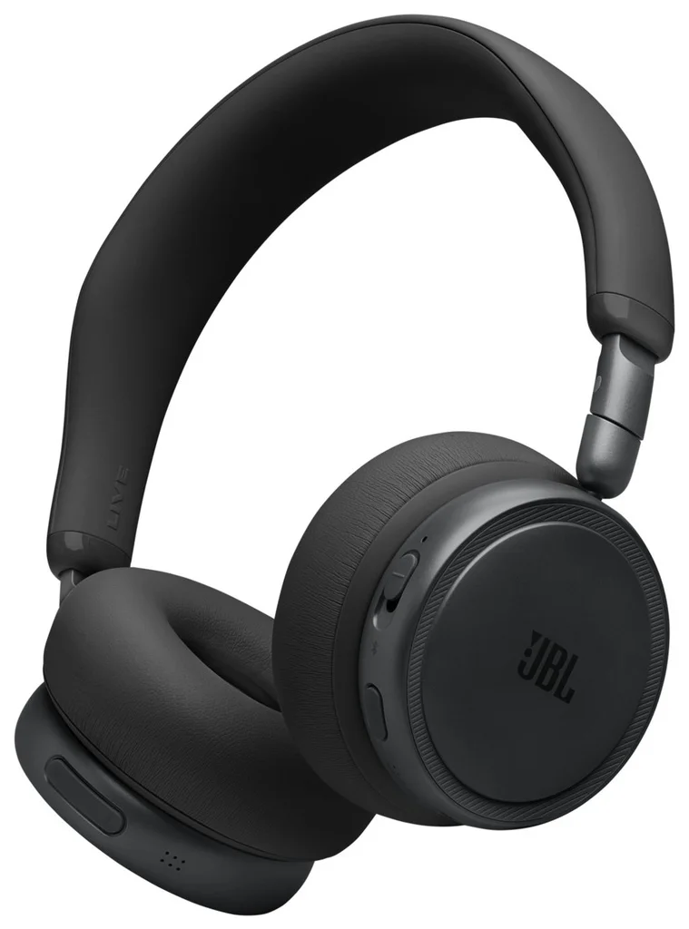 JBL Live 680 BT NC Wireless Headphones, On-Ear, Black