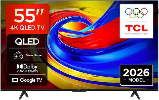 TCL 55P7L 55" 4K UHD Google Smart QLED TV