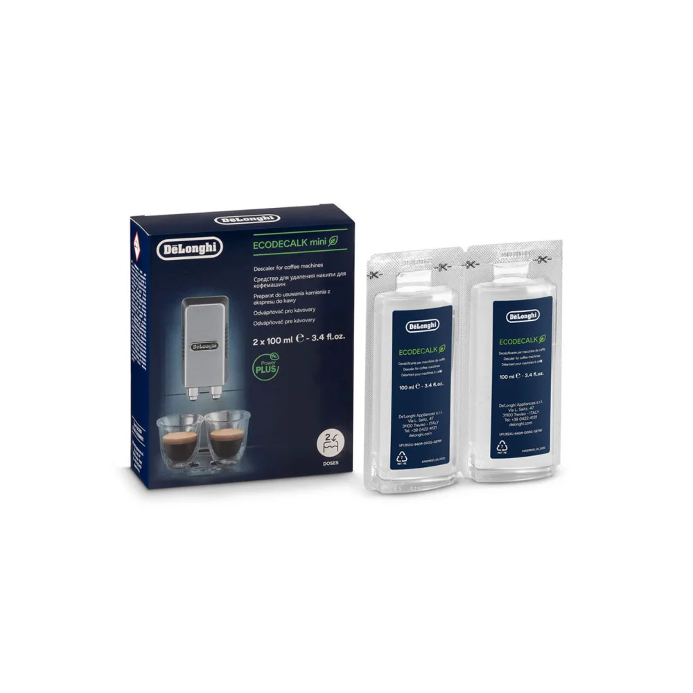 DeLonghi Descaling liquid EcoDecalk Mini. 2 x 100ml DLSC200