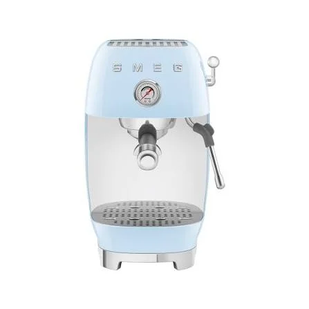 Smeg ECF03PBEU Manual Cold Brew Espresso Machine Blue