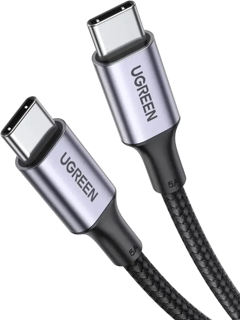 UGREEN 60W USB-C to USB-C Fast Charging Cable 1M 50150 - Black
