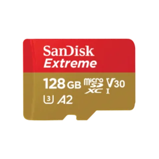 SANDISK 128GB Extreme GO microSDXC UHS-I Card 5K & 4K UHD Video 240MB/s Read 120MB/s Write