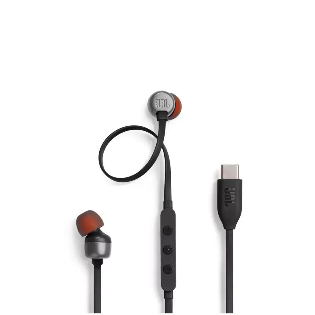 JBL Tune 310C USB-C In-Ear Headphones Black JB.JBLT310CBLK