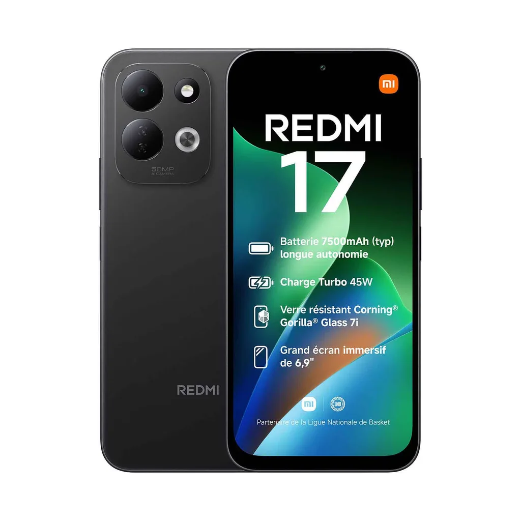 Xiaomi Redmi Note 17 4G 8GB/256GB Black