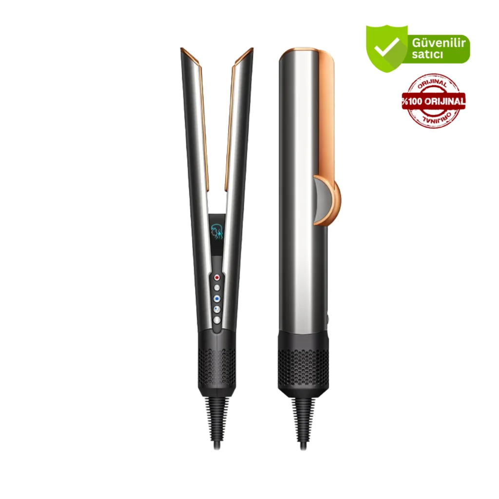 Dyson HT01 Airstrait Straightener Bright Nickel/Bright Copper