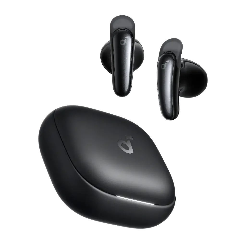 Anker Soundcore Liberty Buds Semi-in-Ear ANC Wireless Earbuds - Black