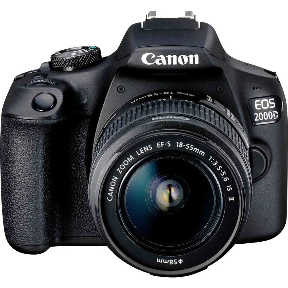 Canon EOS 2000D 24.1MP DSLR Camera Kit w. 18-55mm Lens
