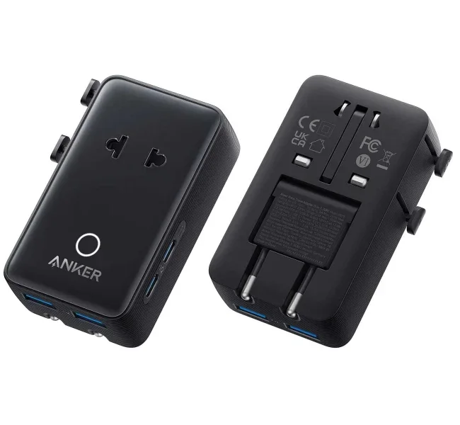 Anker Nano Travel Adapter 20W 5-in-1 in Black